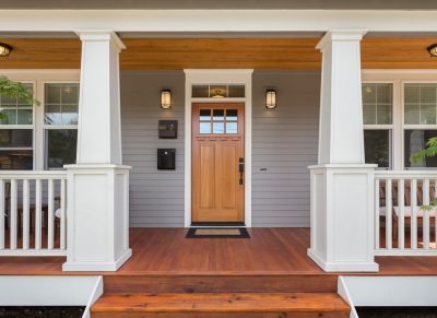 Painting Your Front Door Can Protect it From Weathering and Pest Damage